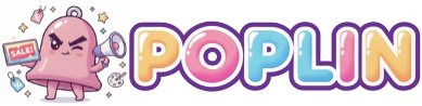 POPLINロゴ